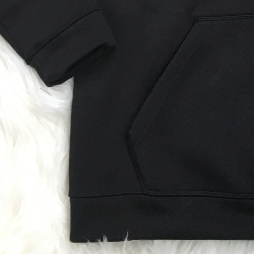 Adidas Hooded Black Sweatshirt-Size Small - Picture 4 of 7